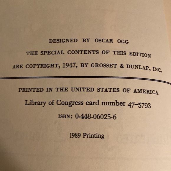 Treasure Island By Robert Louis Stevenson 1989 Printing Hardback Book EUC - Picture 4 of 10